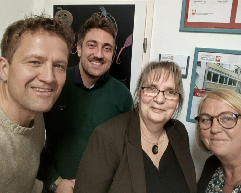 Grüne zu Besuch im Zentrum für ambulante Suchtkrankenhilfe